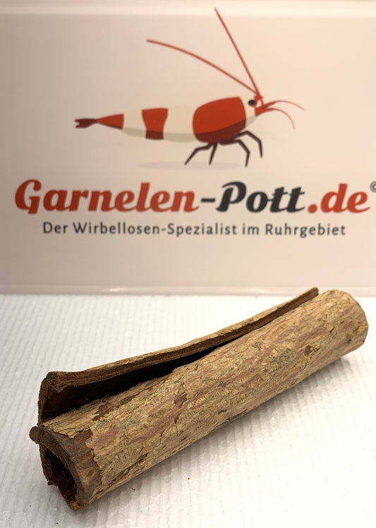 Röhrchen aus Seemandelbaumrinde – Aquariendeko von garnelen-pott.live Essen – Ansicht 2