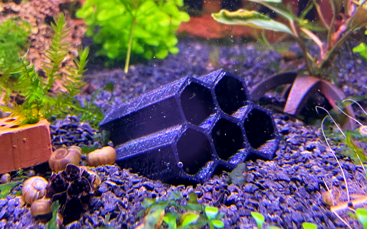 Waben-Höhle – Aquariendeko von garnelen-pott.live Essen – Ansicht 4