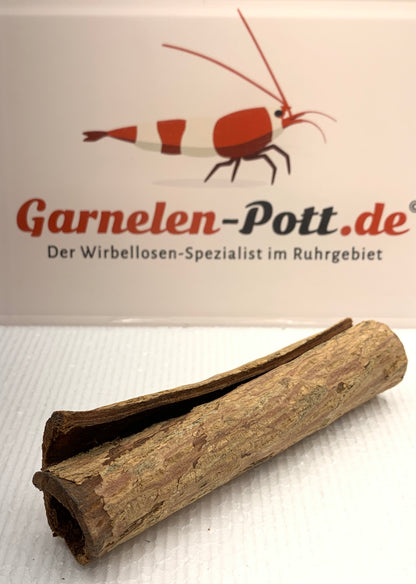 Röhrchen aus Seemandelbaumrinde – Aquariendeko von garnelen-pott.live Essen – Ansicht 2