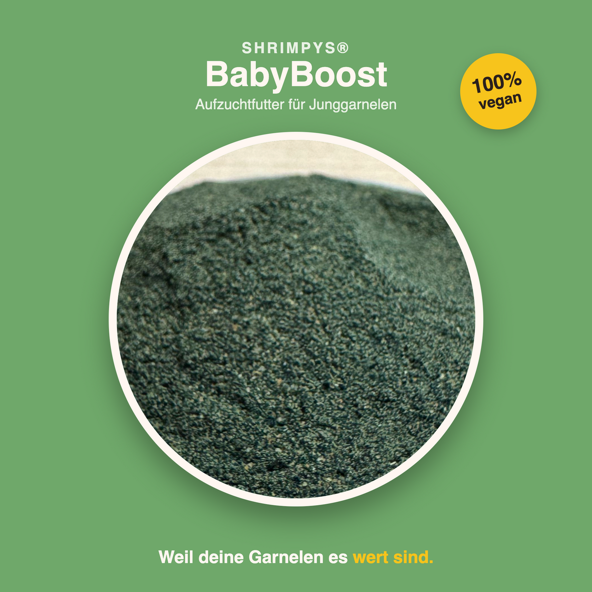 SHRIMPYS® Futter-Set Plus – 6 Sorten mit BabyBoost – Garnelenfutter von garnelen-pott.live Essen – Ansicht 2